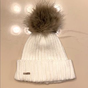 Calvin Klein Cream Beanie